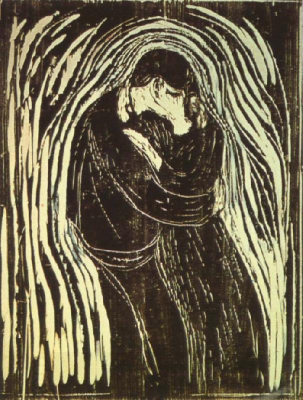 Edvard Munch Kiss oil painting picture